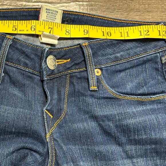 True religion blue low rise flare jeans size 26x34 - Picture 5 of 7